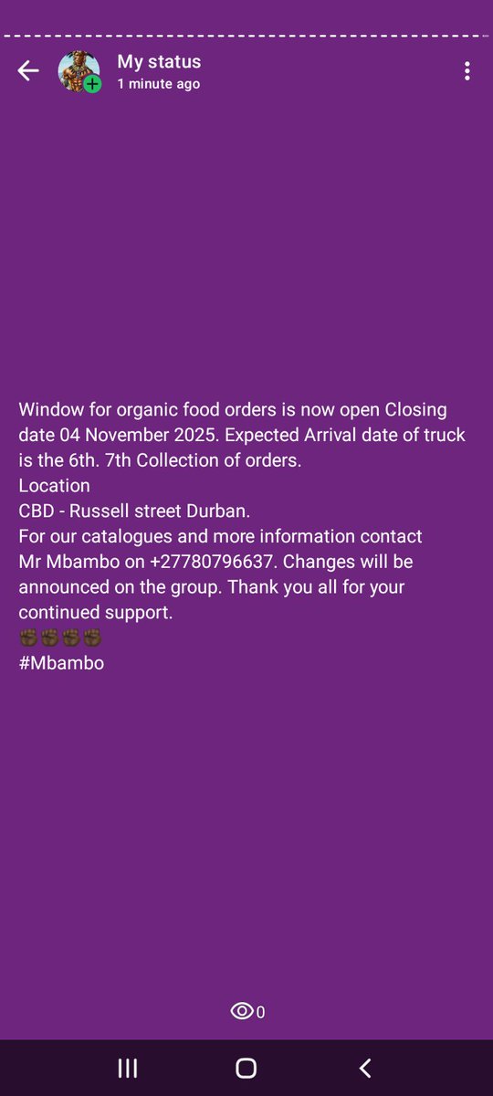 SonofBlackUnity's tweet photo. We that which comes from our own hands....no more #GMO https://t.co/CgH8961mZU