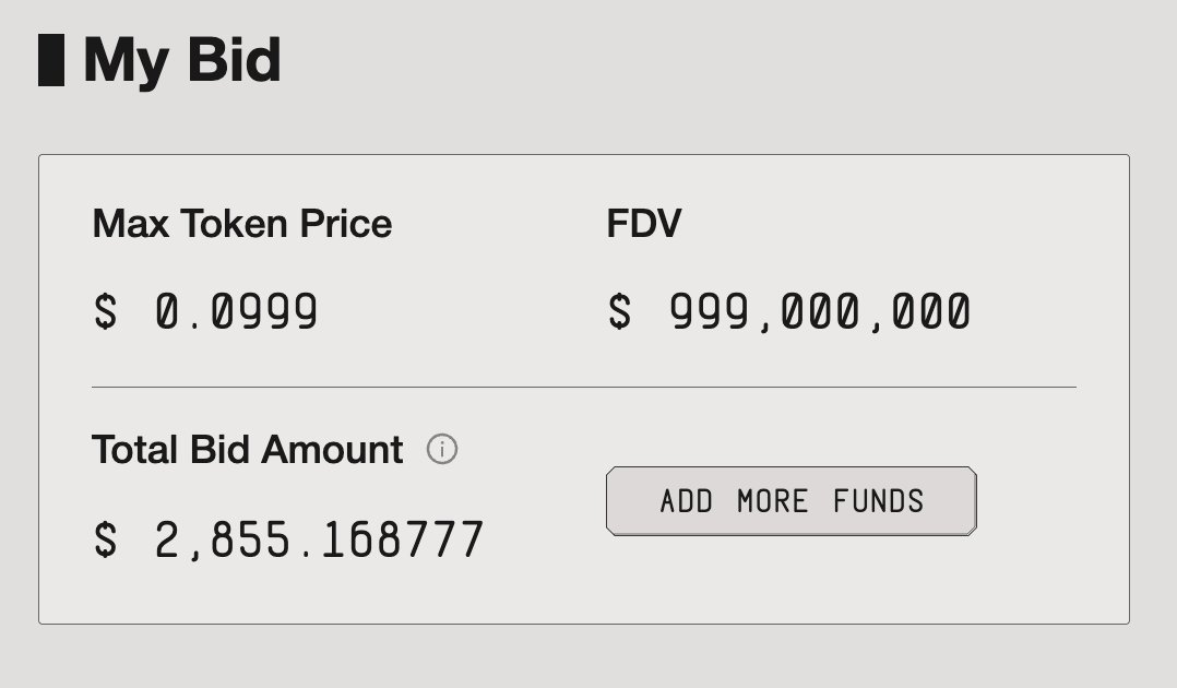 Just jumped in <a href="/megaeth/">MegaETH</a> sale with abt min bid.Feeling like its gonna be big win.Hope I will get some alloc 🥸🥸🥸