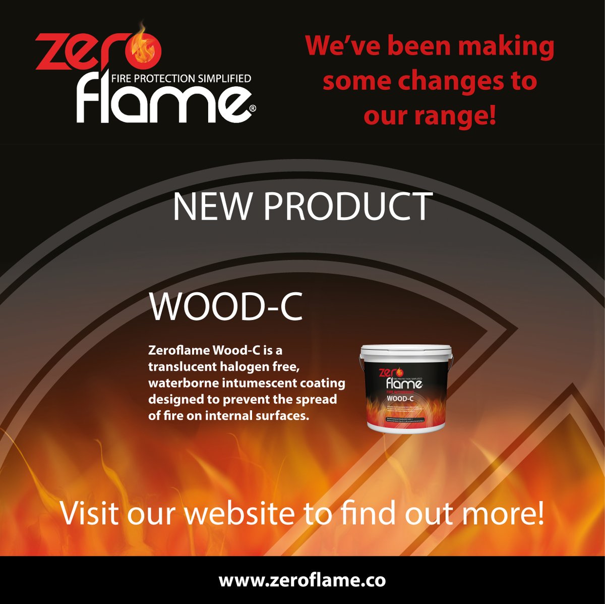 RelayGlobal's tweet image. We&apos;re excited to introduce Zeroflame Wood-C! A new translucent, halogen-free, waterborne intumescent coating to stop fire spread on internal wood. Tested to EN 13501-1, it achieves Class B-s1, d0.
Find out more on our website: zeroflame.co
#FireProtection #FireSafety