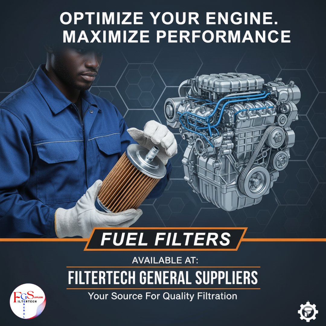Filtertech_GS's tweet photo. Give your engine the clean fuel it needs to perform at its best. We have a wide range of reliable fuel filters in stock at Filtertech General Suppliers,

Contact Simon- 0723 476 004.
Visit: https://t.co/EtXNVKfbDY https://t.co/sWVT8w2T2p
