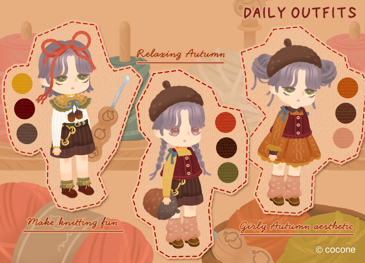 livlyisland_en's tweet photo. Here’s a preview of the #CrochetedwithFallsThreadIsland set releasing on EST 10/31 (Fri) 11:00 AM✨

If you take a stroll in an autumnal forest, you will find all sorts of plants🍂

Stay tuned👀

#LivlyIsland #Livly https://t.co/lOP6KRbf5L