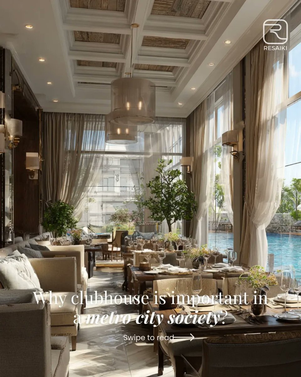 SResaiki's tweet image. In a city that never slows down, we wanted to design a space that helps people breathe.

So when we got the opportunity to design this clubhouse, we knew it had to be more than just a recreational space.

#ClubhouseDesign #CommunityArchitecture  #UrbanDesign #ResidentialSpaces