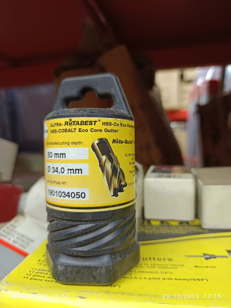 Suppliersbd1959's tweet image. উচ্চমানের কাটিং টুল খুঁজছেন?
জার্মান প্রযুক্তিতে তৈরি ALFRA RotaBest HSS-CO Eco Core Cutter এখন সহজলভ্য!

💪 মসৃণ ও নিখুঁত হোল কাটিংয়ে ALFRA RotaBest হলো আপনার সেরা পছন্দ!

📞 অর্ডার করতে এখনই যোগাযোগ করুন!
#CuttingTools #IndustrialTools #MadeInGermany