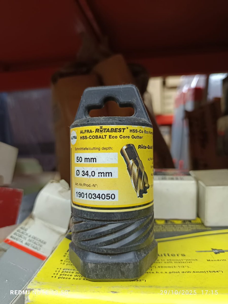 Suppliersbd1959's tweet image. উচ্চমানের কাটিং টুল খুঁজছেন?
জার্মান প্রযুক্তিতে তৈরি ALFRA RotaBest HSS-CO Eco Core Cutter এখন সহজলভ্য!

💪 মসৃণ ও নিখুঁত হোল কাটিংয়ে ALFRA RotaBest হলো আপনার সেরা পছন্দ!

📞 অর্ডার করতে এখনই যোগাযোগ করুন!
#CuttingTools #IndustrialTools #MadeInGermany