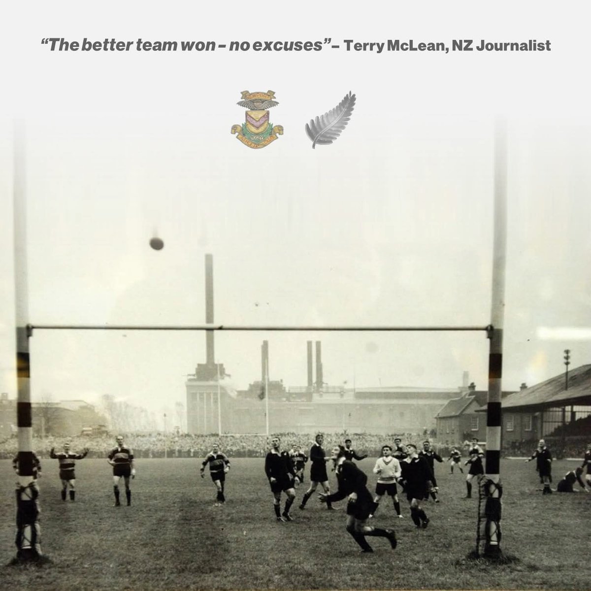 📅 On this day in 1963...

We beat the All Blacks. 🖤💛

#COTP #YmlaenCasnewydd