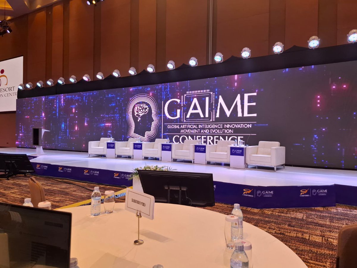 Today is the DAY!!! 💃🏽

#GAIME2025
#GlobalAIRacePitstop 
#MeetMeAtGAIME