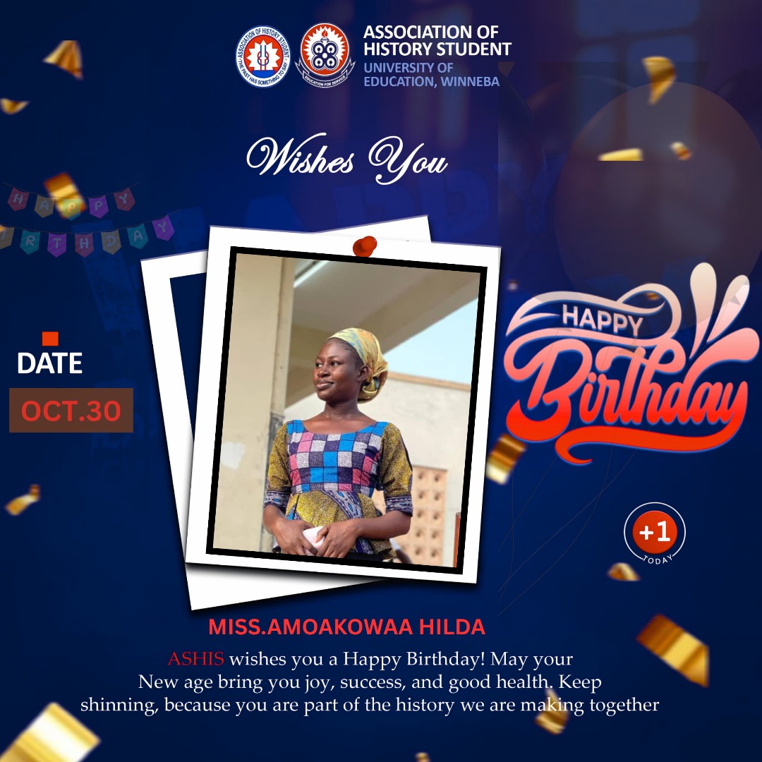 🎉 Happy Birthday, Miss Hilda! 🎉

On behalf of the History Department, we celebrate a woman of bright vision and true exception 🌹. May this new year bring you joy, strength, and remarkable success.