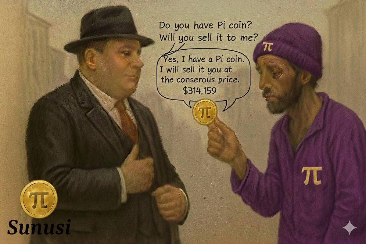 Brianmanpi's tweet image. Soon, you will see this a lot! 
I remember when I first started, I was signing up people at the homeless shelters. A few now have large pi accounts, and we will see businessmen from all over trying to get a little Pi. 
You know the price..
Stop playing, sir!!  💪 $314,159 
#Pi…