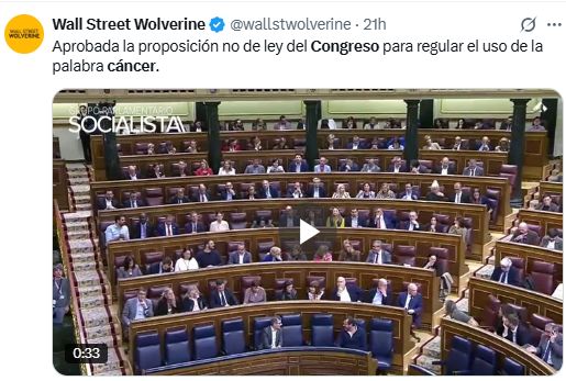 El cáncer de la gilipollez perezreverte.com/articulo/paten… a través de <a href="/perezreverte/">Arturo Pérez-Reverte</a> (Artículo del 2013) el cáncer esta en el congreso de los diputados/diputadas/diputades