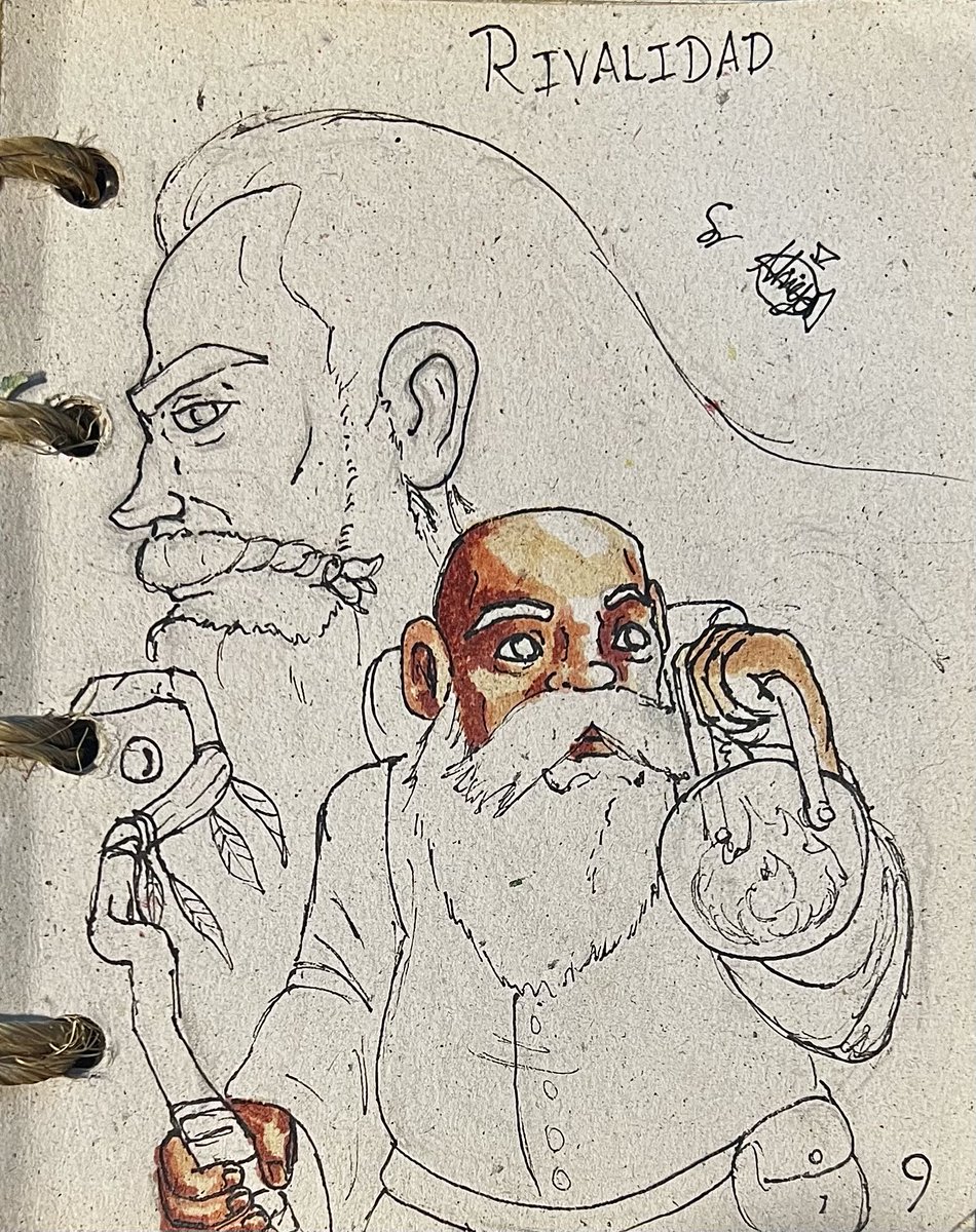 Sr_Almeja's tweet photo. Día 28 Color Base
Ya solo una hora de trabajo más y me pongo al corriente pero no sé si darle más detalle a la ilustración 8 🤔
#OCstober2025 #inktober2025 #drawing #ilustraciontradicional #coloreado https://t.co/VUJzpzYrGH