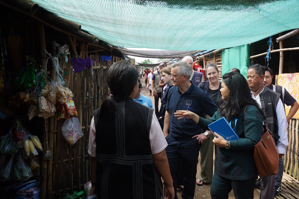 HansDasEU's tweet photo. The strength of the people I met in Myanmar is extraordinary - but not limitless. They deserve lasting peace. We need continued humanitarian funding, stepped up diplomacy, and more attention for this crisis. https://t.co/QHdh27kyHF