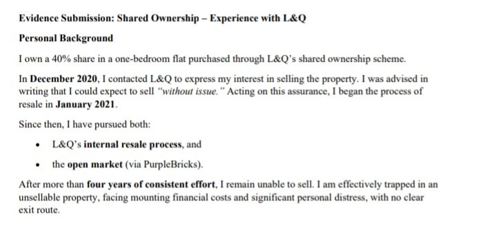 🖋️ "After more than four years of consistent effort, I remain unable to sell. I am effectively trapped in an unsellable property, facing mounting financial costs and significant personal distress, with no clear exit route."

<a href="/mtpennycook/">Matthew Pennycook MP</a> what will the Government do to help?
