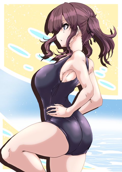 今日の日課は新スクール水着夏色花梨さんです