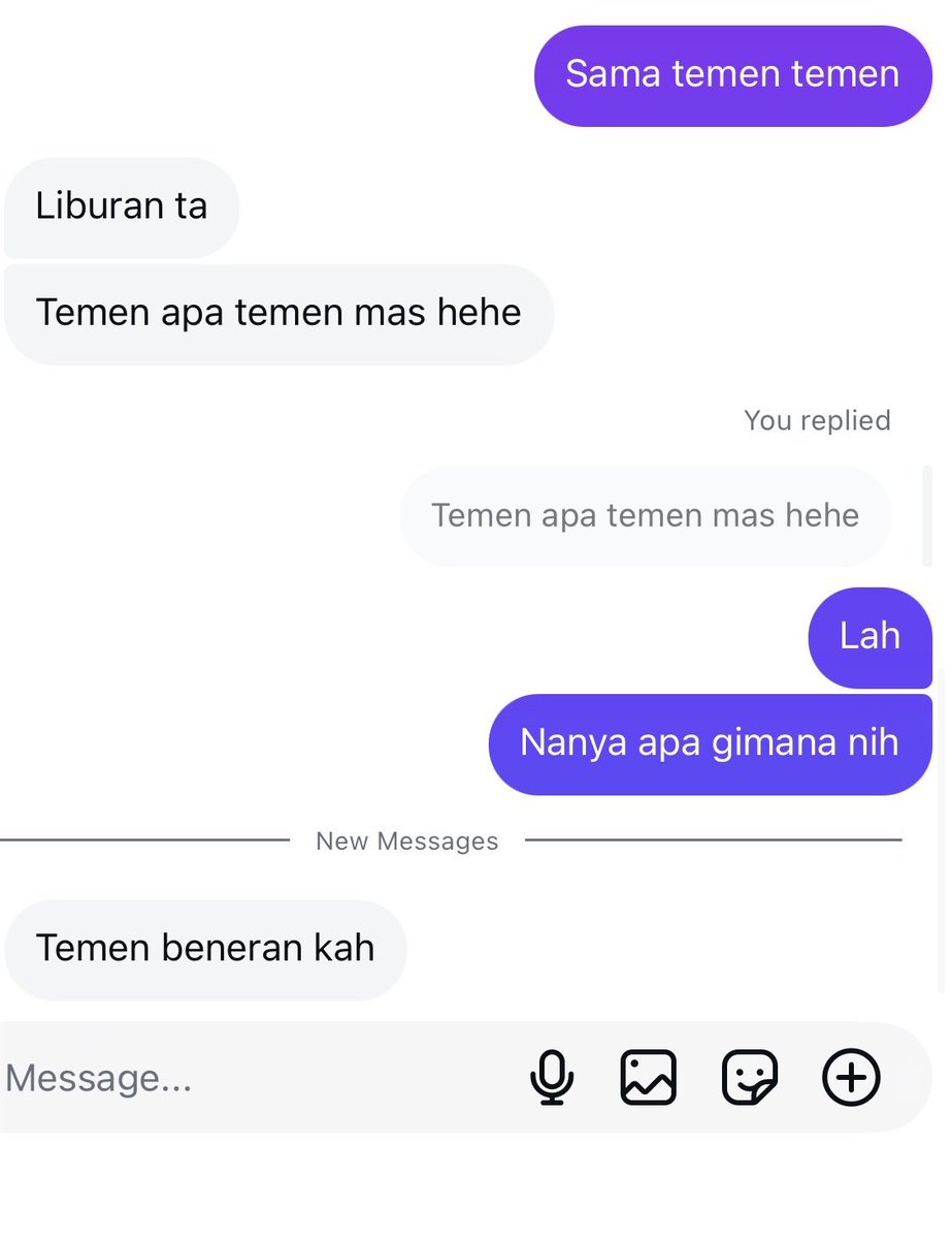 Gue tipikal orang yang kesel kalau udah dijawab masih ditanyain untuk clarify.