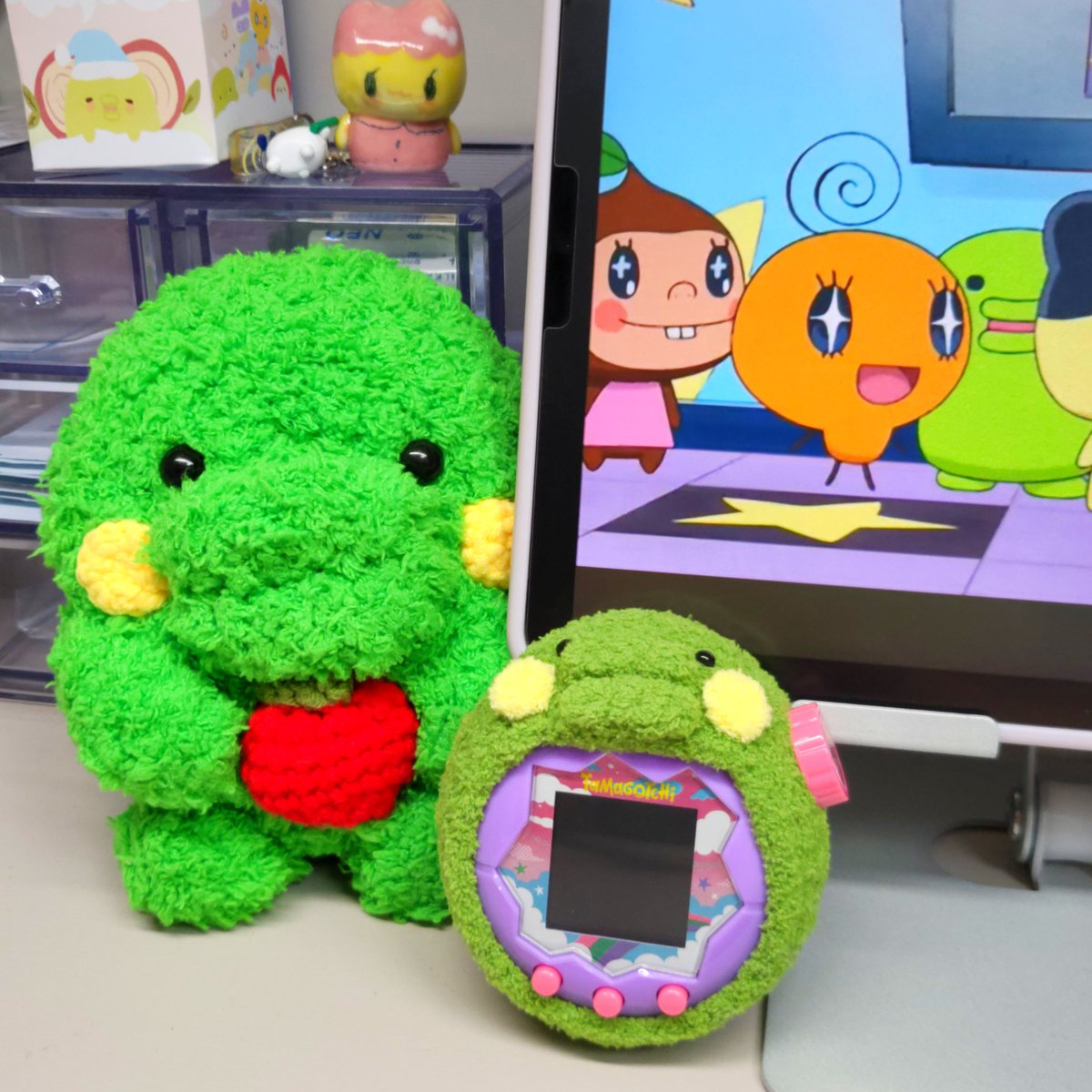 #다마고치 #쿠치파치 #주댕치
주댕치 파라다이스.....🍀