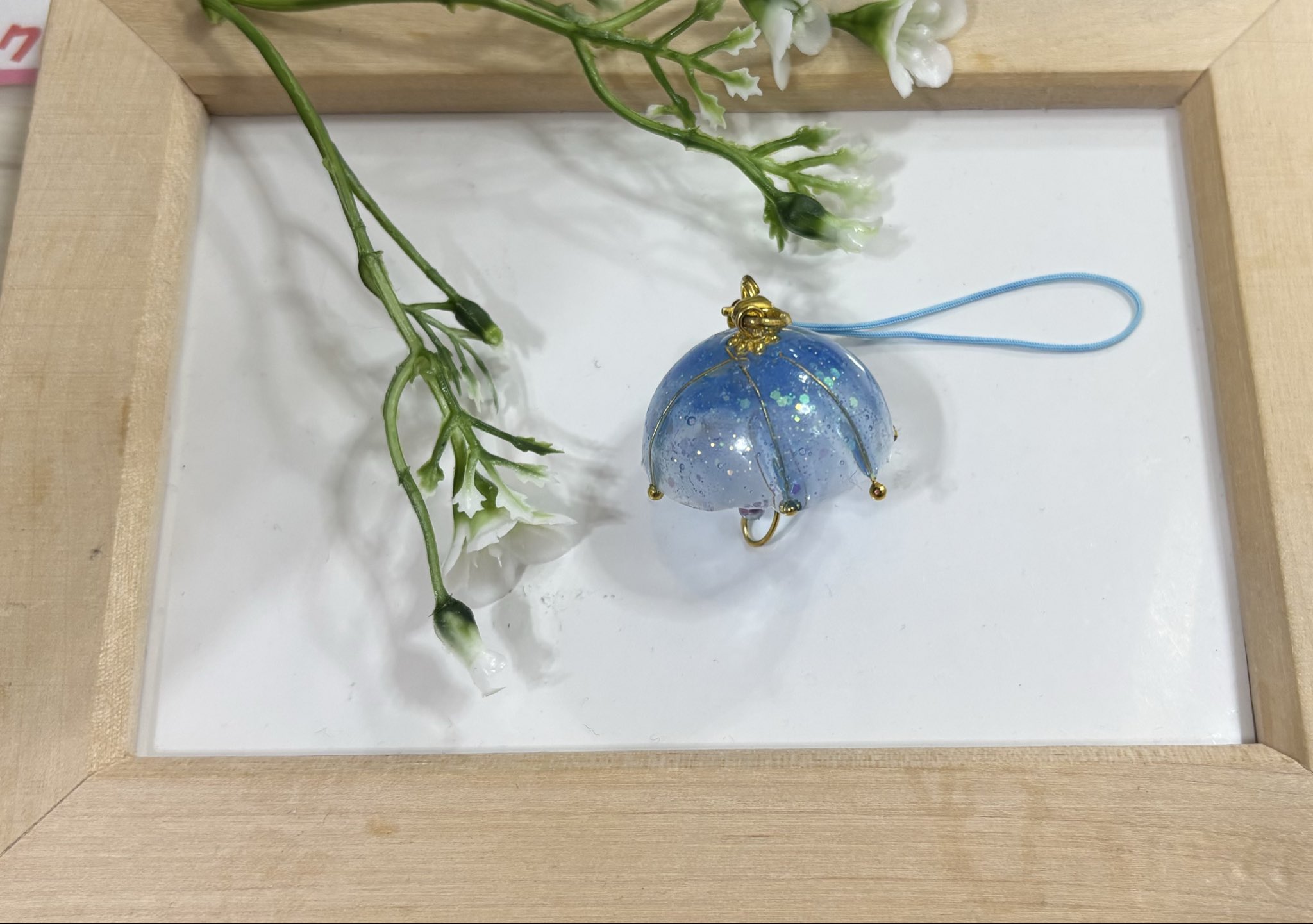 ⭐︎ゆきそら ⭐︎ レジン ハンドメイド No.11 レジン #ハンドメイド #雲レジン #癒し #空セラピー #青空 #雲 #空