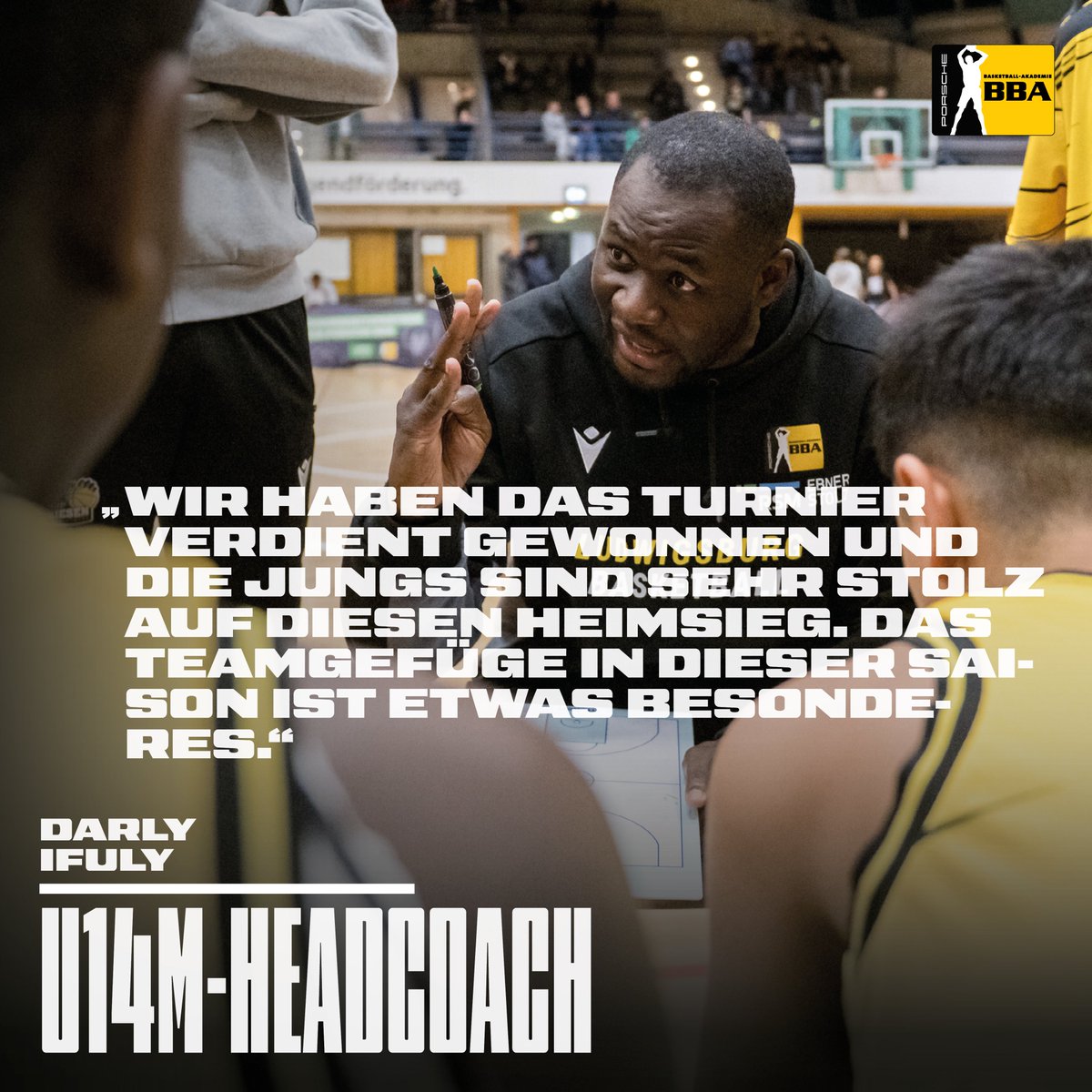 Eines unserer Saison-Highlights, der Herbstcup, endet mit zwei neuen Titelträgern, viel Stolz, sehr guten Erkenntnissen und einer ersten - ebenfalls sehr positiven - Zwischenbilanz. 

bba-ludwigsburg.de/2025/10/29/lud…