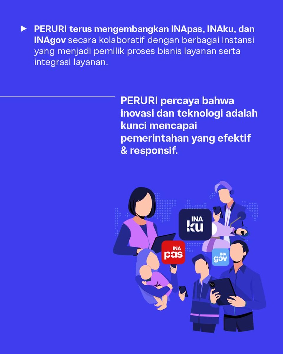 ayudaayudi's tweet photo. PERURI sebagai GovTech Indonesia menghadirkan inovasi digital untuk mendukung pemerintahan yang lebih efektif dan responsif.

#PerusahaanTeknologiHighSecurity #InnovationforASovereignFuture #KemajuanBerdaulat #InovasiKeamananTinggi #PeruriGovTechIndonesia #TrusteeOfSovereignty https://t.co/c0HR5csN6j