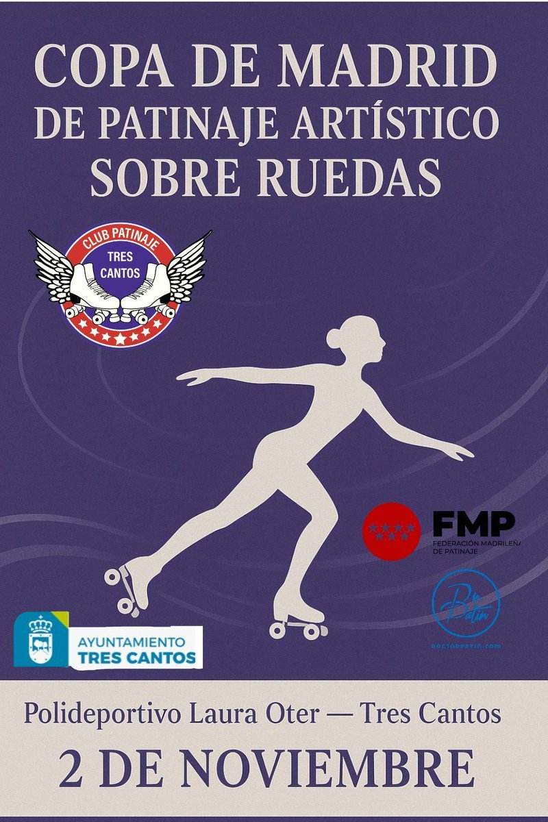 COPA COMUNIDAD DE MADRID 2025

Domingo 2 de noviembre en Tres Cantos. Polideportivo “Laura Oter”

Por el CPA Móstoles competirán :
Infantil: María Álvarez.
Cadete: Hirune Feijoo.
Juvenil: Paula González.
Junior: Lucía  Sanz.
Senior: Aroa Chiloeches
Entrenadora: Beatriz Vilanova