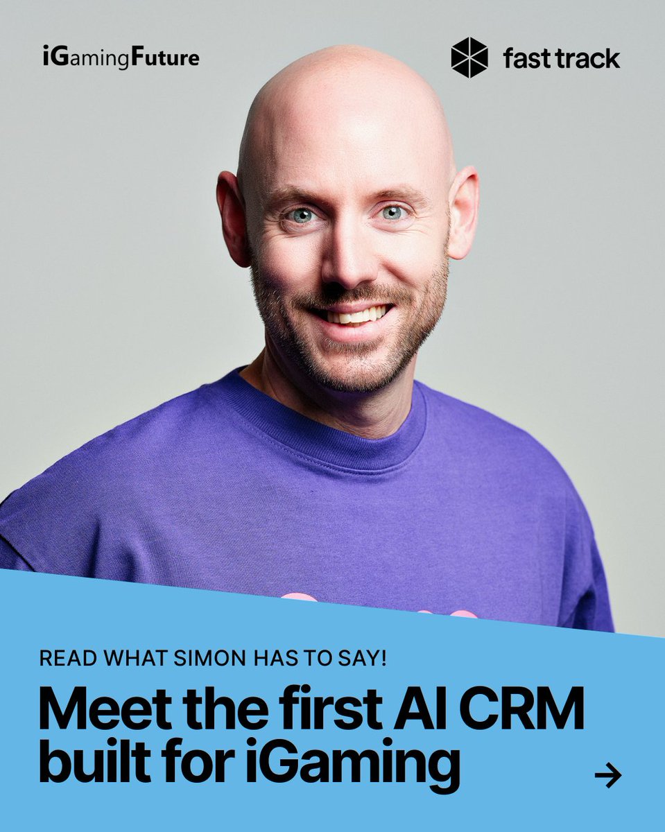 FastTrackCRM's tweet image. Welcome to the natural language era of CRM. 🚀
Our CEO, Simon Lidzén, spoke with iGamingFuture about how Fast Track’s AI-powered platform is changing completely how operators work and connect with players.
💬 Get the full insights from the link above.
igamingfuture.com/meet-the-first…
