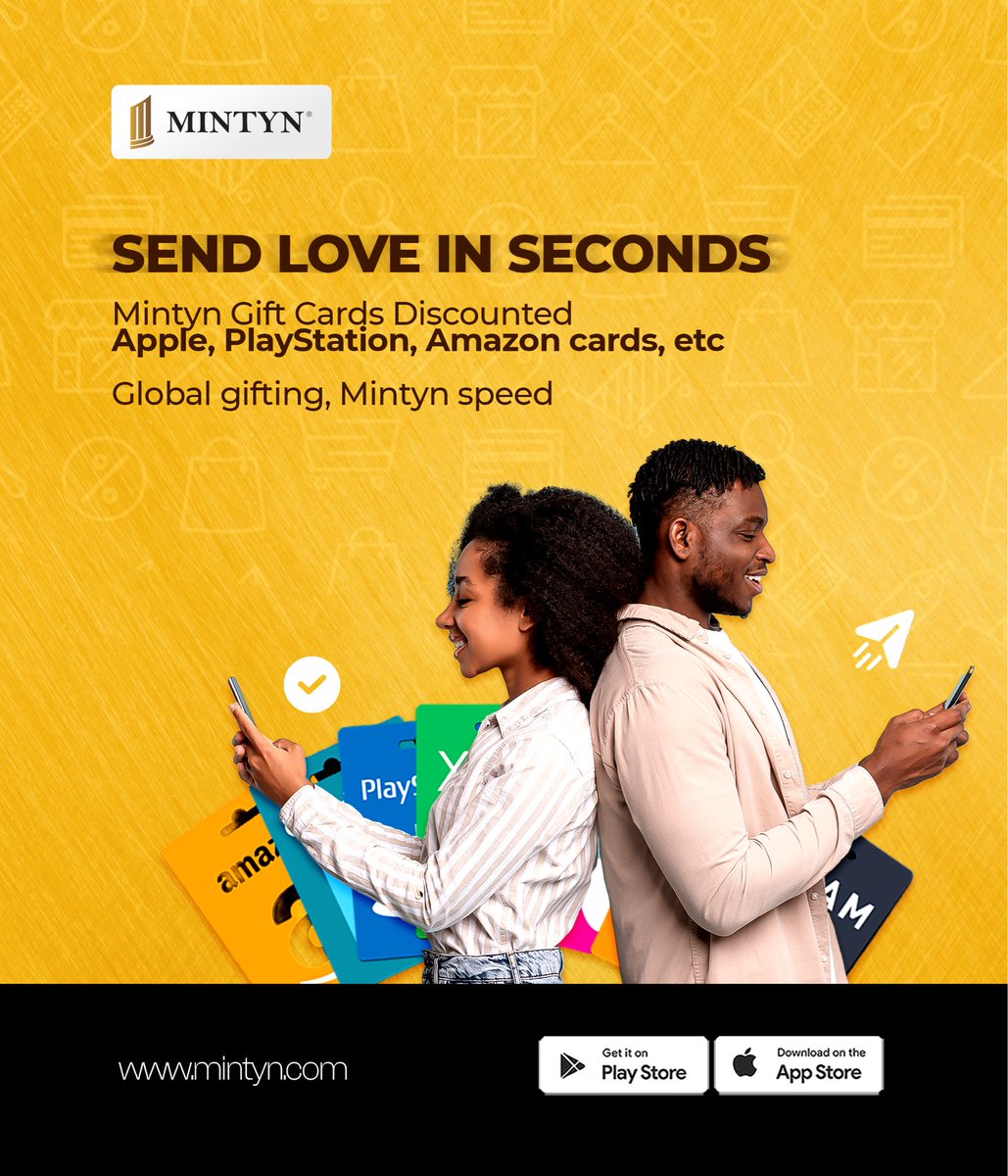 Send LOVE to your loved ones with Mintyn Today!❤️

#NoStressGifting #softlifebank #mintynapp