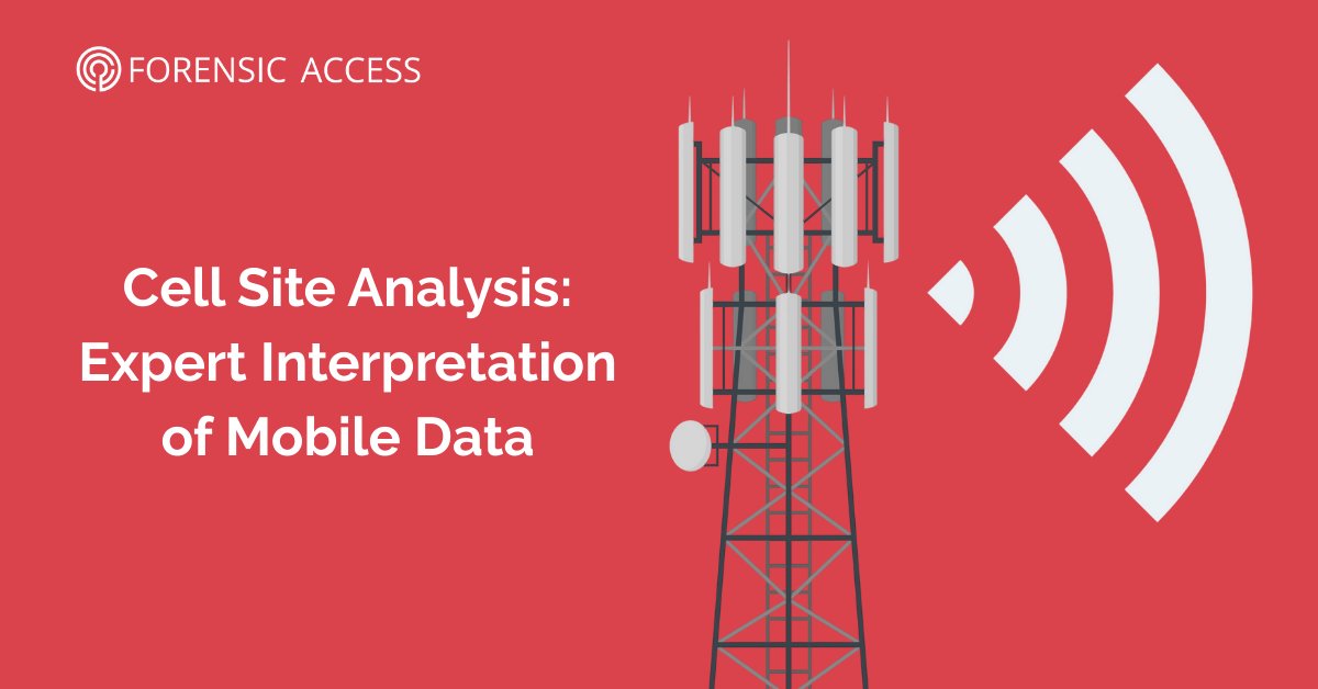 ForensicAccess's tweet image. 📱 Cell site analysis can assist with reconstructing the general location and movements of a mobile phone, helping to establish whether it was in proximity to a crime scene.

🔍 Are you looking for a cell site analysis expert witness? Email us at science@forensic-access.co.uk!