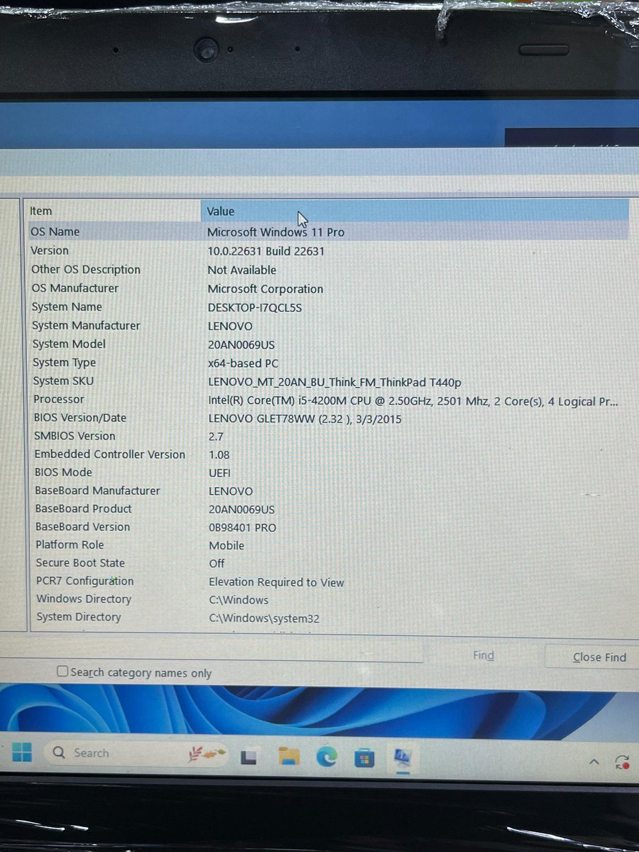 JohnAkintola3's tweet photo. π» Lenovo ThinkPad T440P
Core i5 (2.50GHz) β‘ | 8GB RAM | 500GB HDD πΎ
Windows 11 Pro π₯οΈ | 14β Display π
Wifi | VGA | Display Port β
| Excellent battery π
Mint πΊπΈ
β¦205,000 only π
Free charger + OS + software + mouse π
#Lenovo #ThinkPad #LaptopDeals #TechPlug https://t.co/wXNZs8zisb