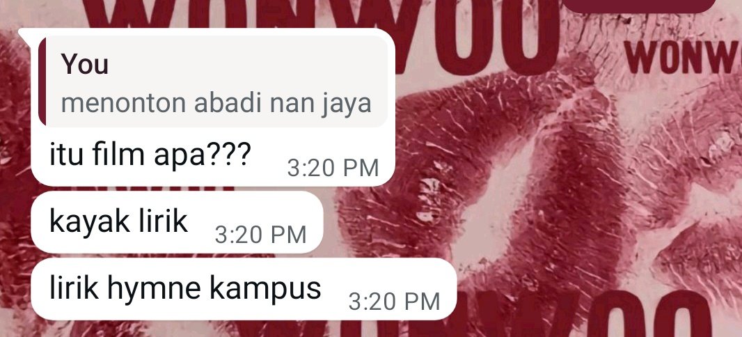 shellbelovedd's tweet image. laki gw pas gw bilang lagi nonton abadi nan jaya😭