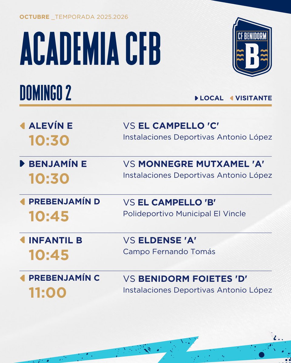 CF Benidorm Academia tweet media