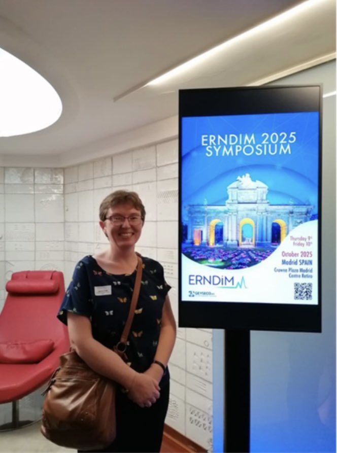SYB_Pathology's tweet photo. 🌍 Sheffield Children’s scientists shared their expertise at the international #ERNDIM meeting in Madrid — helping improve diagnosis for children with rare inherited metabolic disorders. 💙
Read more 👉 https://t.co/EeI3WCwAqM https://t.co/79qhFWgfGU