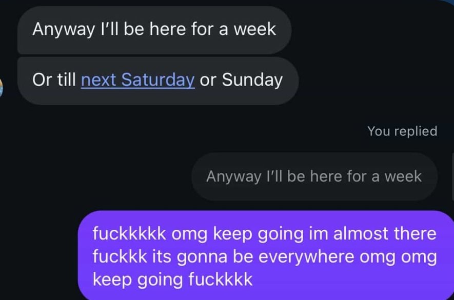 so this is how my two ex bfs speak to each other...I'm yaoi mother or some shit