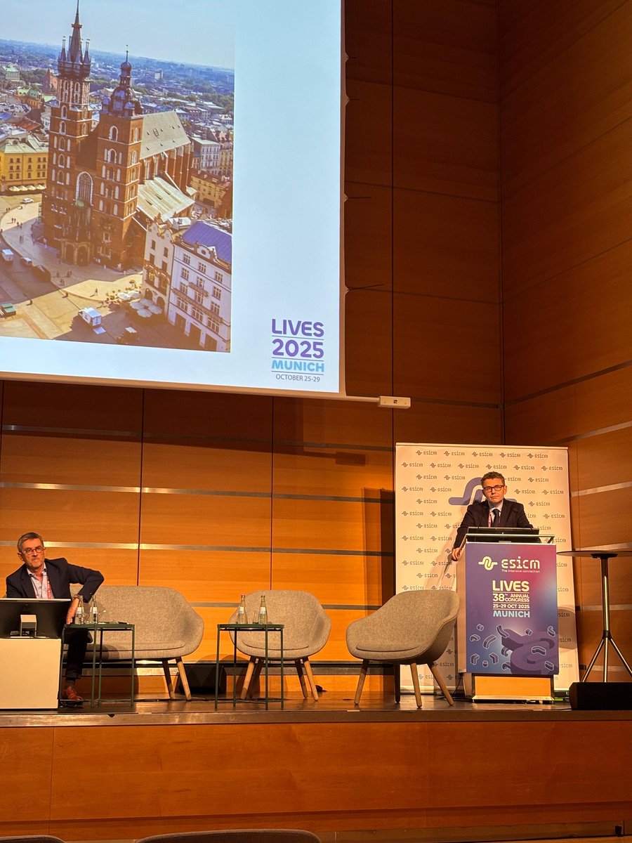 IntensywnaPL's tweet image. W trakcie kongresu @ESICM @wszczeklik przedstawił wykład nt. okołooperacyjnego uszkodzenia mięśnia sercowego. Kolejny raz zaprezentowano wyniki PREVENT-MINS, największego randomizowanego badania klinicznego przeprowadzonego w Polsce, dzięki współpracy konsorcjum PERI-CRIT.