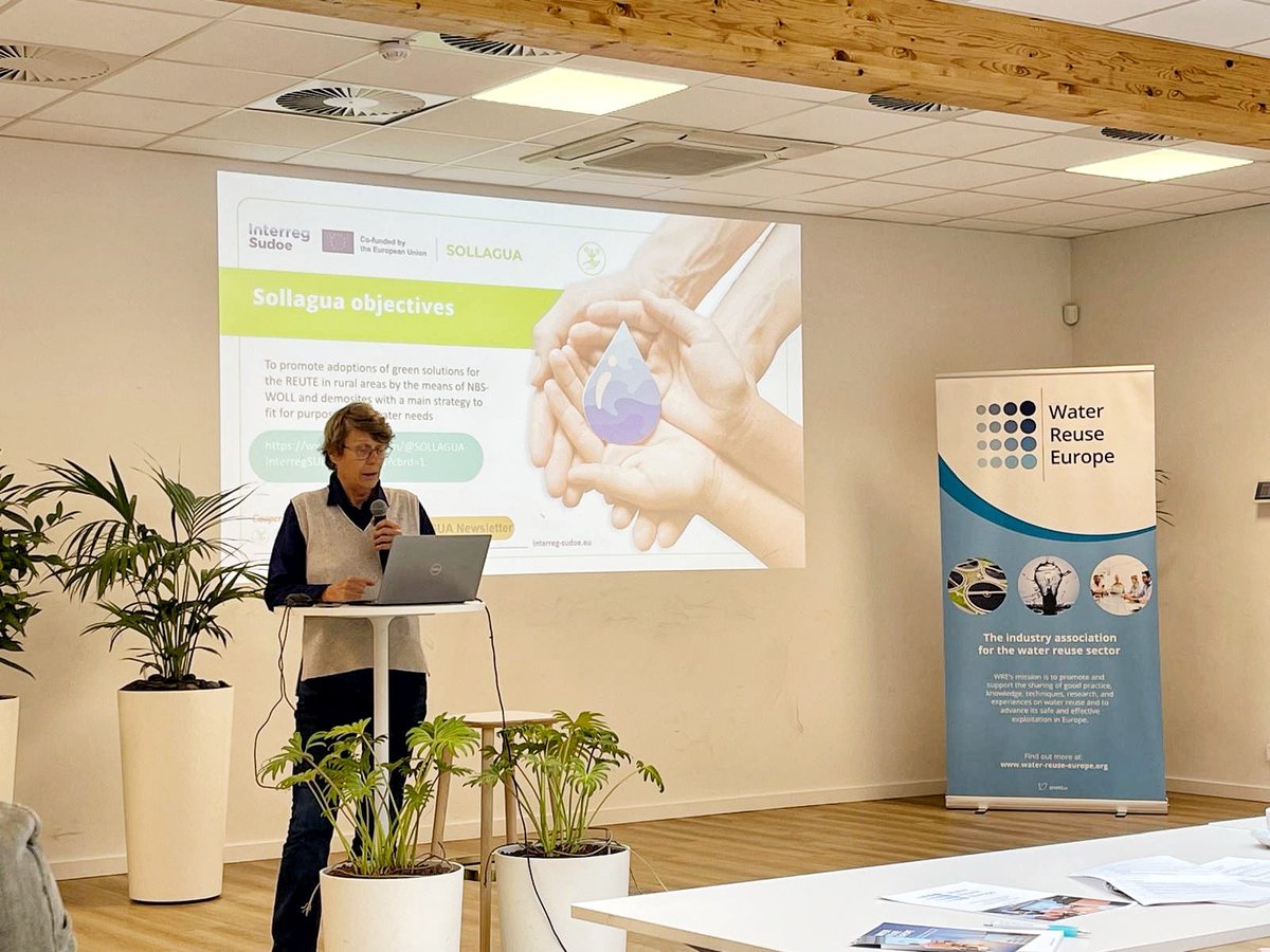 CTAndaluciaENG's tweet image. 💧 Our #EUproject @SOLLAGUAproject was presented by @Univ_Toulouse at the Knowledge Exchange Day 2025 organised by @WaterReuseEU last week in Brussels.

The event brought together leading experts to discuss innovation, research, and collaboration in water management across…