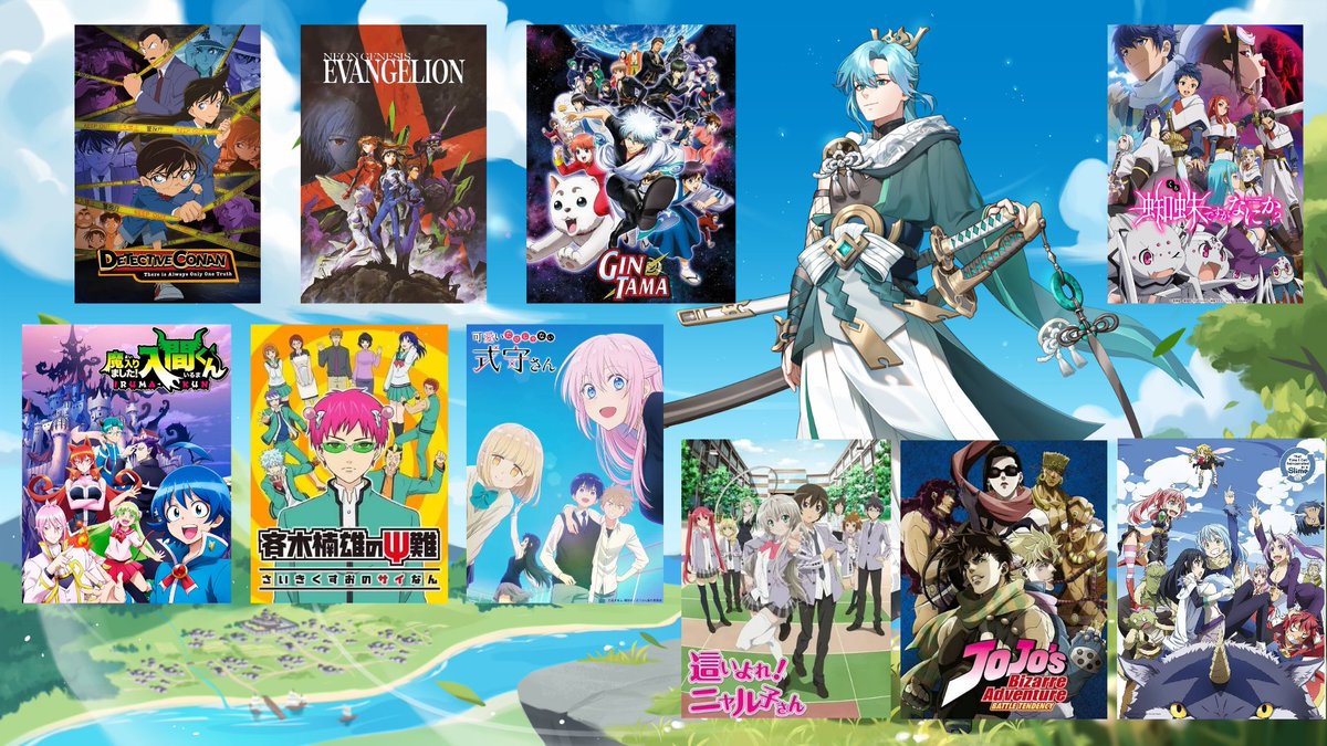 10 animes pour me connaître ! (Mentions honorables Berserk, Konosuba, Overlord, Assassination Classroom, Ranma 1/2, Inuyasha)