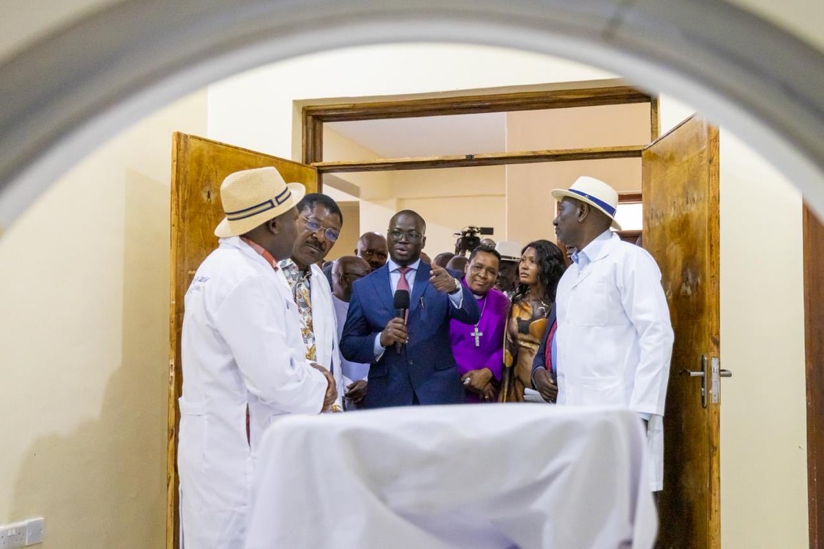 WilliamsRuto's tweet photo. We are undertaking a bold transformation of the Kenya Medical Supplies Authority (KEMSA) to make it more efficient, sustainable, and effective, raising its current drug availability rate from 48 per cent to 68 per cent.

Our ultimate goal is to achieve a 100 per cent refill rate by the end of the year, ensuring consistent access to essential medicines and other commodities and thus improve health outcomes for all citizens.

We are further investing KSh150 million to equip and upgrade the hospital, guaranteeing modern facilities, quality care, and greater dignity in healthcare delivery.