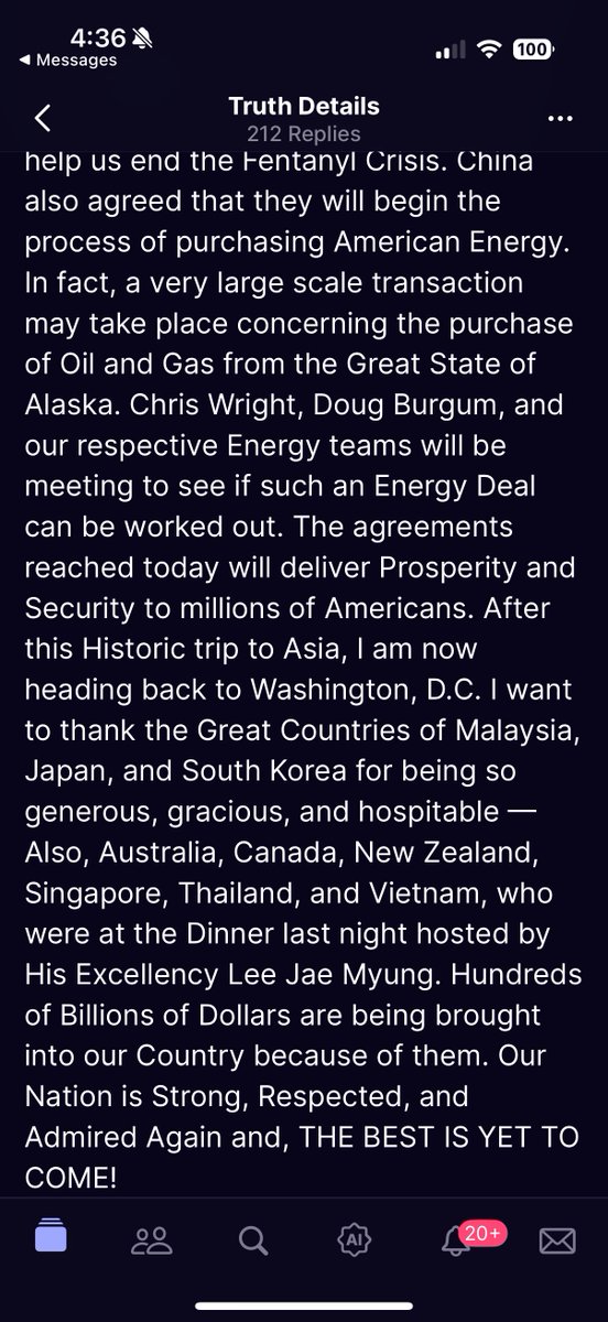 From POTUS, China edition!