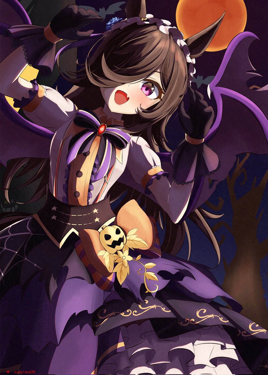 #ウマ娘　#umamusme
かんじゃうぞ〜♫
【🎃HappyHalloween🎃】