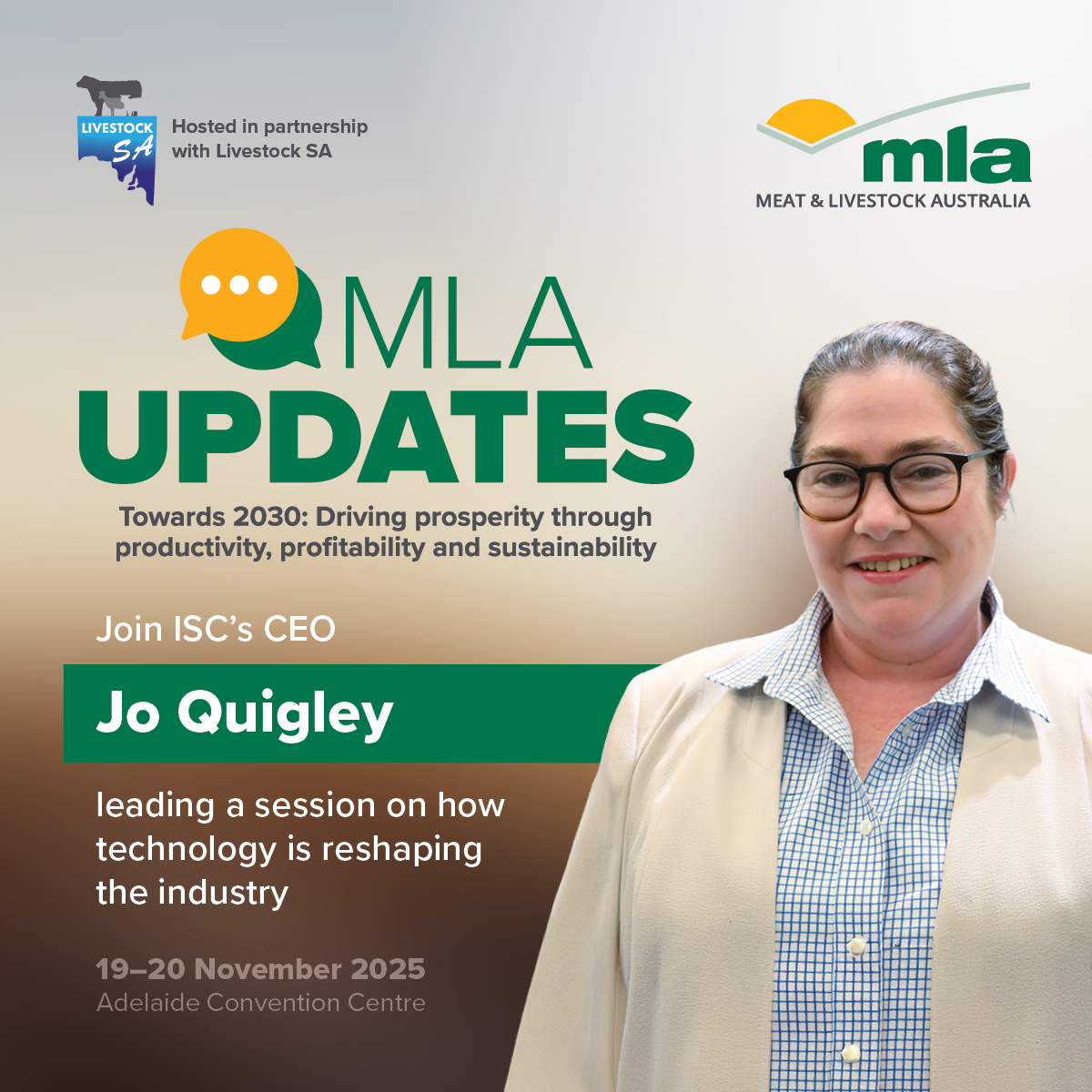 🤠 Get ready for MLA Updates 2025!

🎟️ Secure your spot now: bit.ly/43gdH4g 👈 

✨ Swing by the ISC stand for expert answers to all your queries

🎤 Catch ISC CEO Jo Quigley leading the must-see Technology Speaker Session!