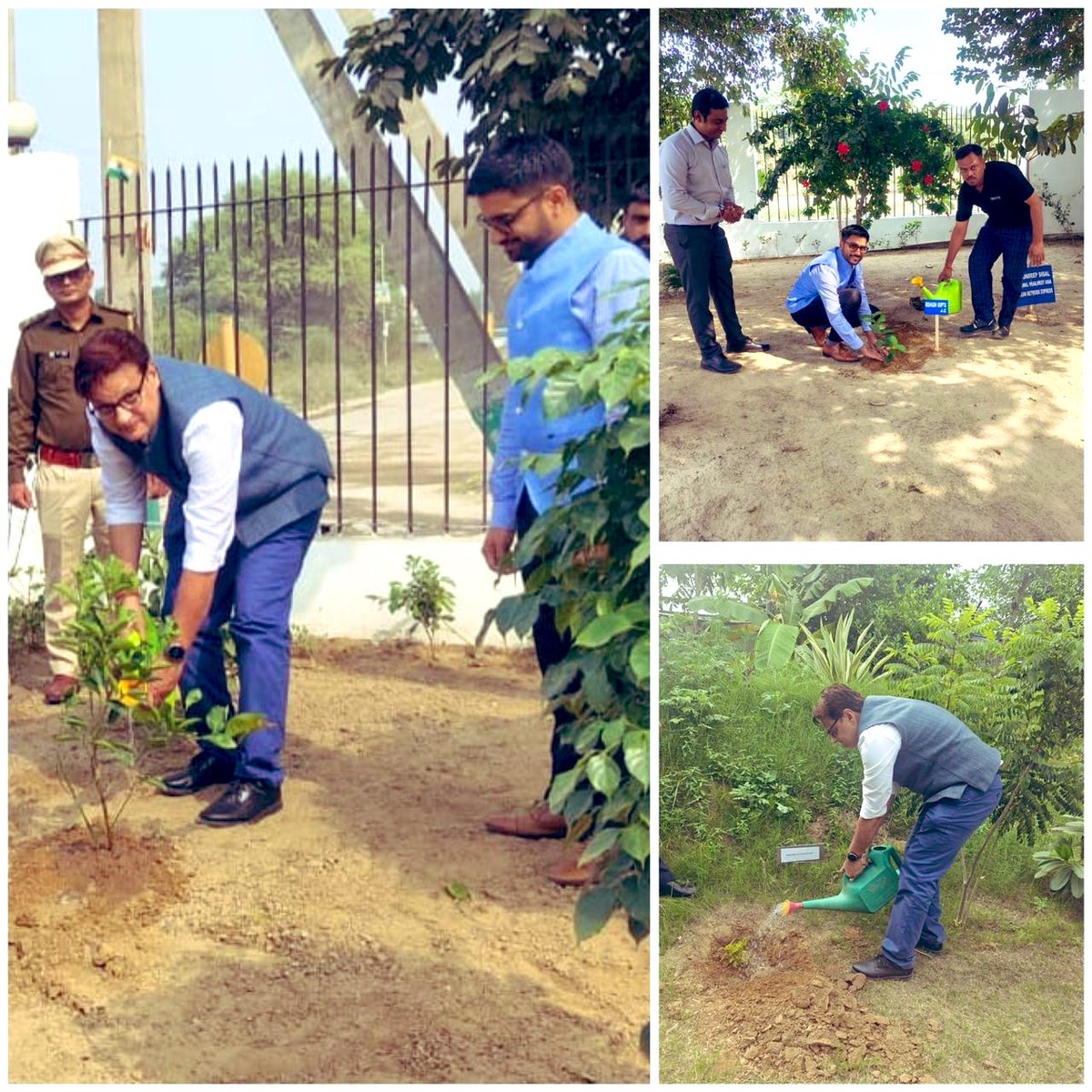 Shri Rajeev Yadav, Principal Commissioner, ICD Patparganj &amp; Other ICDs visited the ICDs at Rewari, Bawal and Pali.
During the visit, the Principal Commissioner interacted with the officers, staff and custodians of the ports and discussed various measures to enhance trade