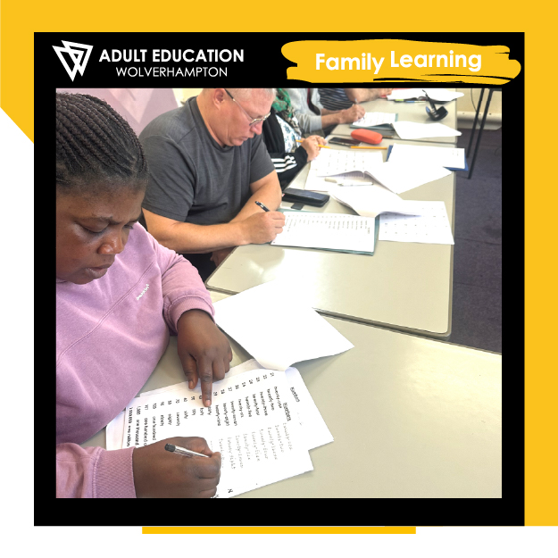 AEWolverhampton's tweet image. First Stop for English! 
Today our learners explored number sets &amp;amp; ordinal numbers-writing numbers in words and using first, second, third! One student said, “This will help me support my child’s homework.” That’s learning for life &amp;amp; family! 
#FamilyLearning #AdultLearning