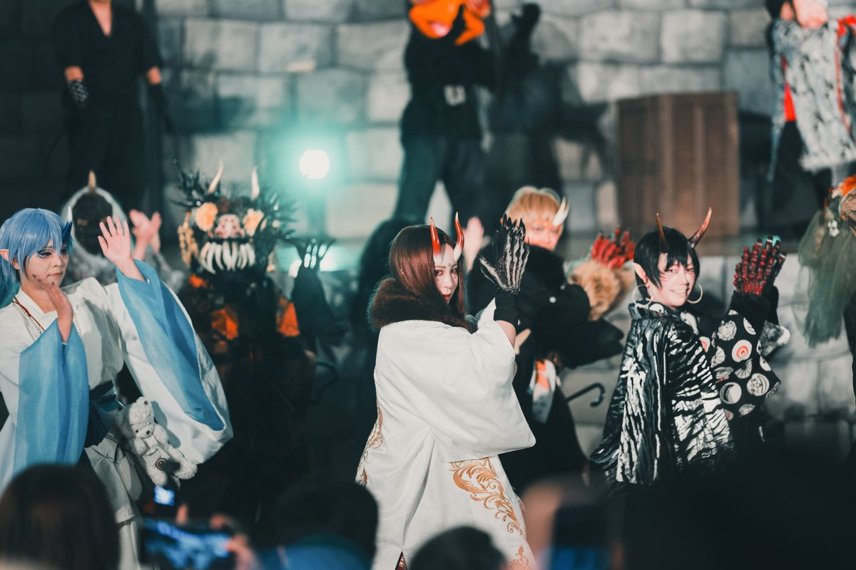 AKIOcom's tweet image. 『大妖怪のレッツダンス』

#怪々yokai祭 #怪々yokai祭2025