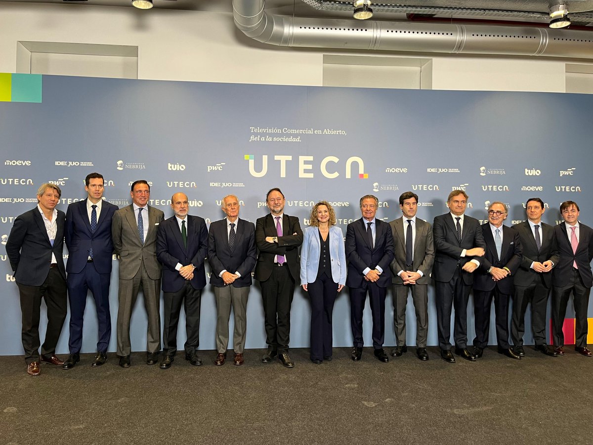 Da comienzo la #JornadaUTECA2025: "La publicidad ante la jungla digital: oportunidades, retos y riesgos" 🤝

Con el patrocinio de <a href="/MoeveGlobal/">Moeve</a>, <a href="/Nebrija/">Universidad Nebrija</a>, IDEQUO, <a href="/somostuio/">Tuio</a>, y <a href="/PwC_Spain/">PwC España</a>