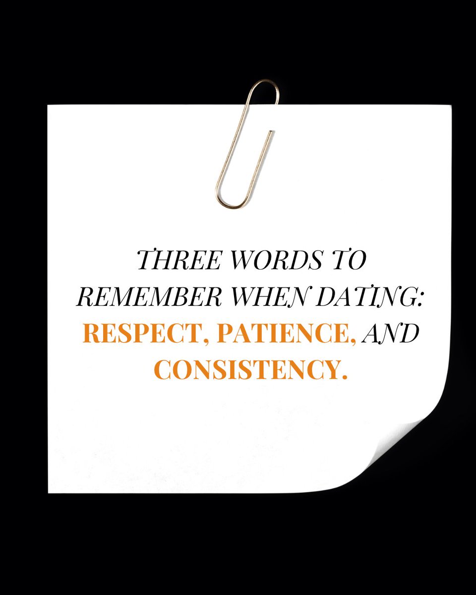 Sometimes the simplest reminders guide us best. Keep these three words in mind to help you build strong, lasting connections. 

Which of these words speaks most to you?  

#datingtips #seriousrelationships #maturedating #datingconfidence #relationshipgoals