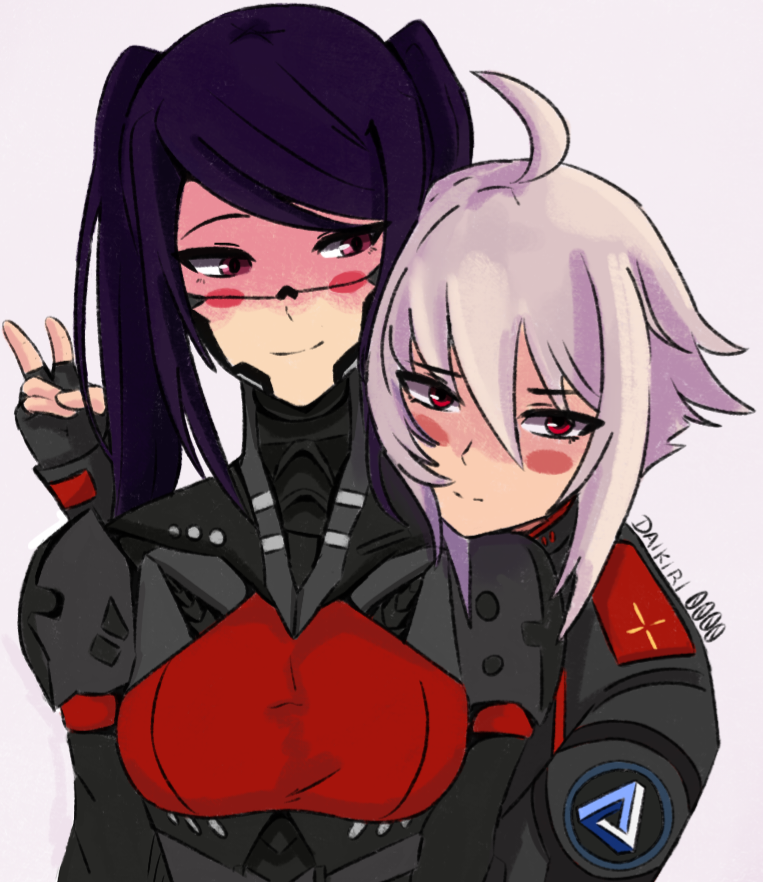 daikiri0000's tweet image. Do you know who they are?🖤

#va11halla #SIGNALIS