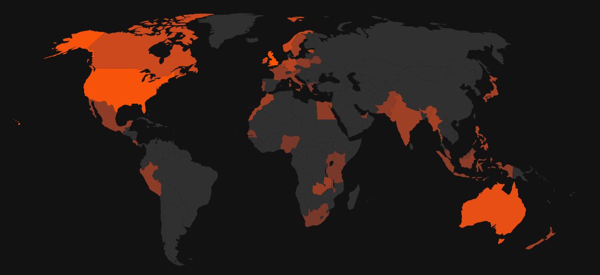 CommDevtPodcast's tweet image. This is where the #CommunityDevelopment Podcast has been listened to in 2025
