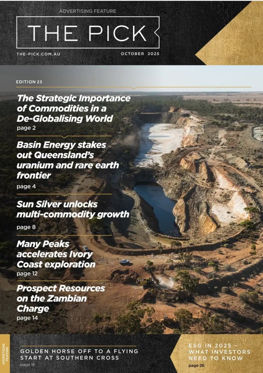 Empiremetalsltd's tweet image. Empire was featured in the latest edition of @thepickmagazine. 

Read it here:
the-pick.com.au/magazines/the-… #EEE #Titanium