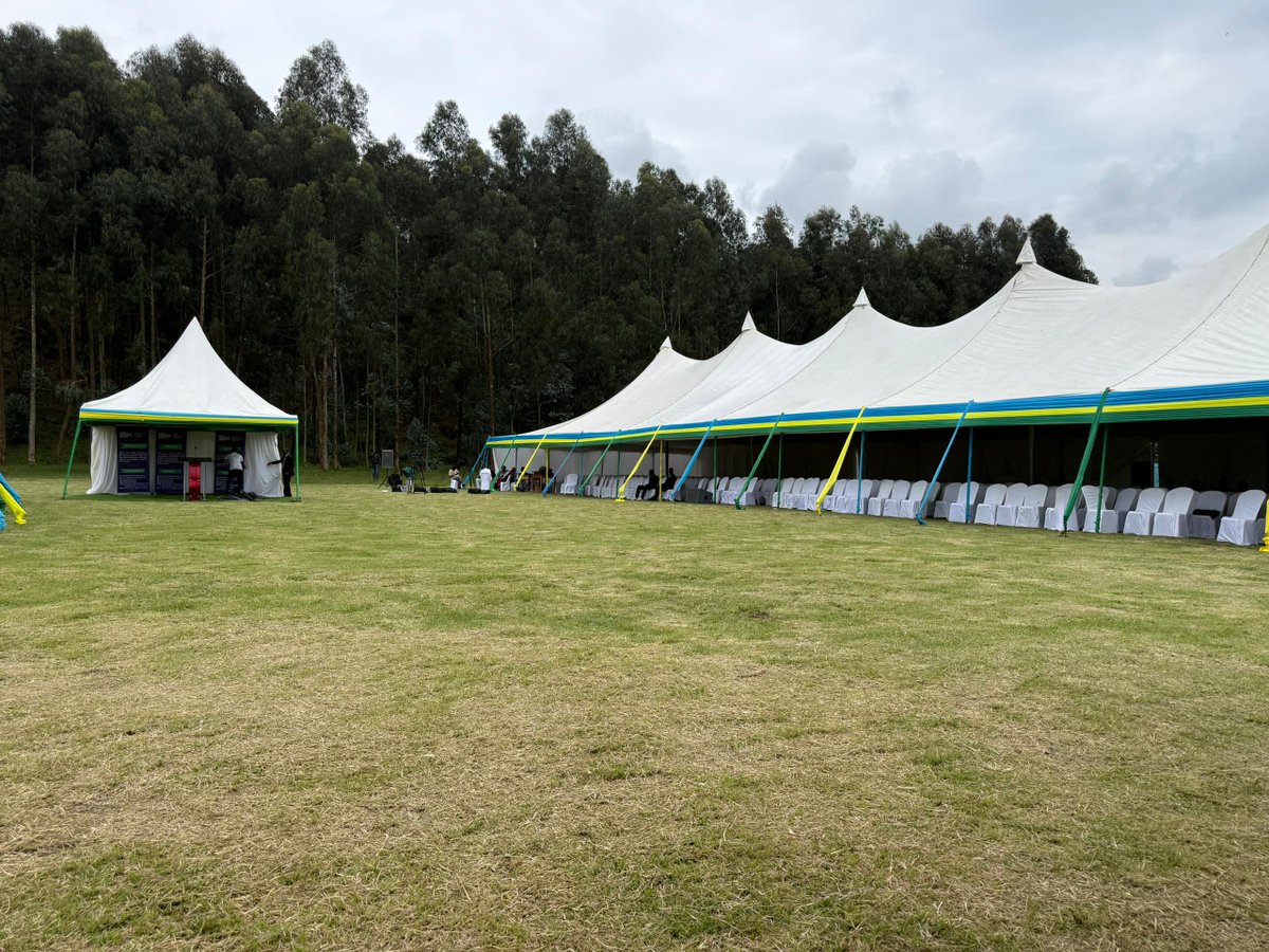 🚨𝗔𝗹𝗹 𝗶𝘀 𝘀𝗲𝘁 𝗳𝗼𝗿 𝘁𝗵𝗲 𝟳𝟱𝘁𝗵 𝗱𝗶𝘀𝗰𝗵𝗮𝗿𝗴𝗲 𝗰𝗲𝗿𝗲𝗺𝗼𝗻𝘆 𝗼𝗳 𝗲𝘅-𝗺𝗲𝗺𝗯𝗲𝗿𝘀 𝗼𝗳 𝗮𝗿𝗺𝗲𝗱 𝗴𝗿𝗼𝘂𝗽𝘀 𝗶𝗻 𝗠𝘂𝘁𝗼𝗯𝗼, 𝗠𝘂𝘀𝗮𝗻𝘇𝗲 𝗗𝗶𝘀𝘁𝗿𝗶𝗰𝘁.  

📌A total of 143 former #FDLR &amp; affiliated militia are graduating today from the