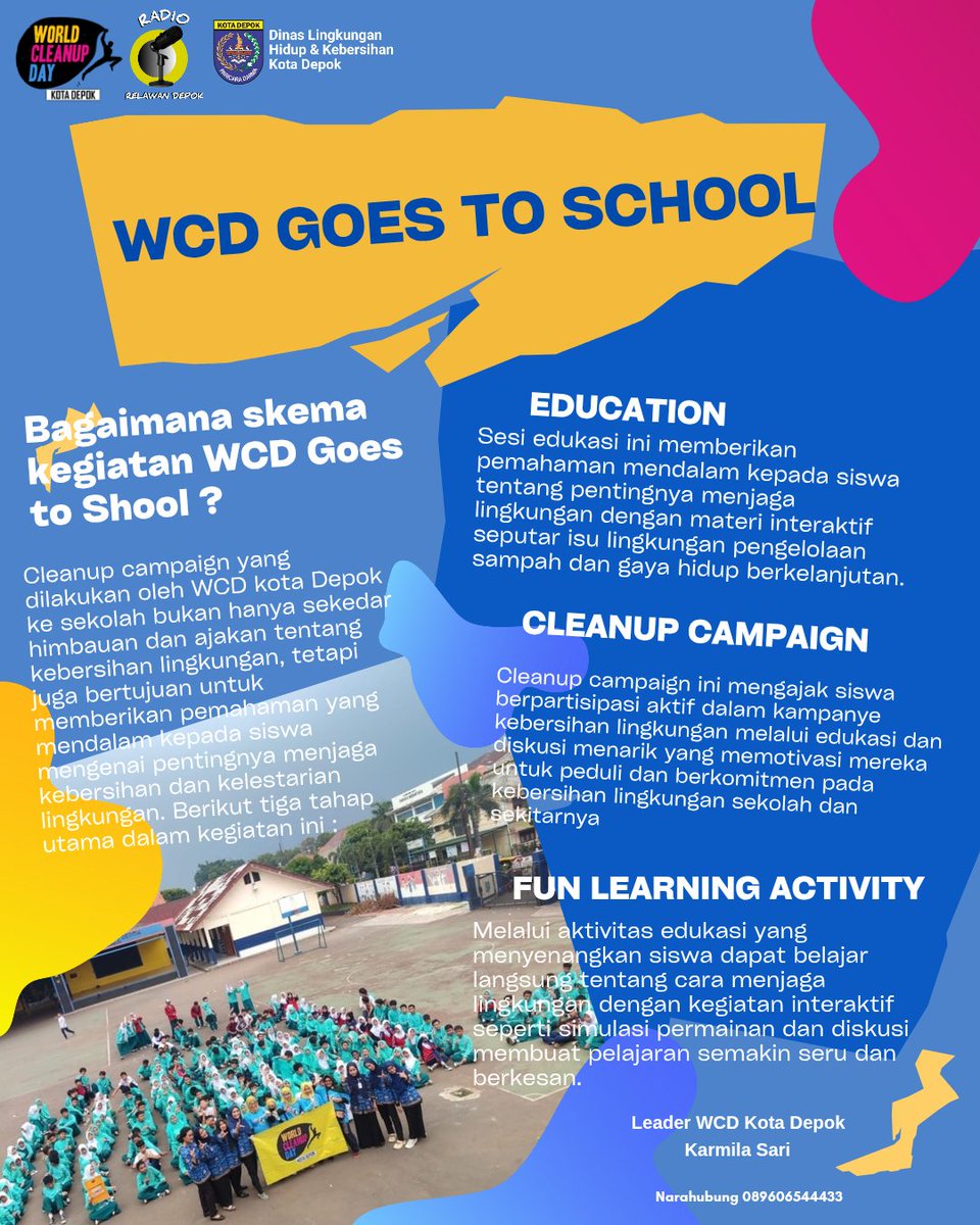 WCD Goes To School...

#worldcleanupday