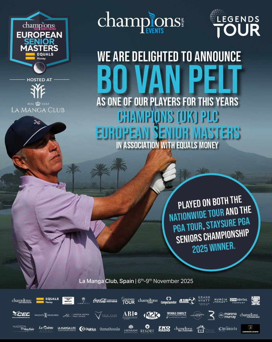 European Senior Masters ⛳️ tweet media