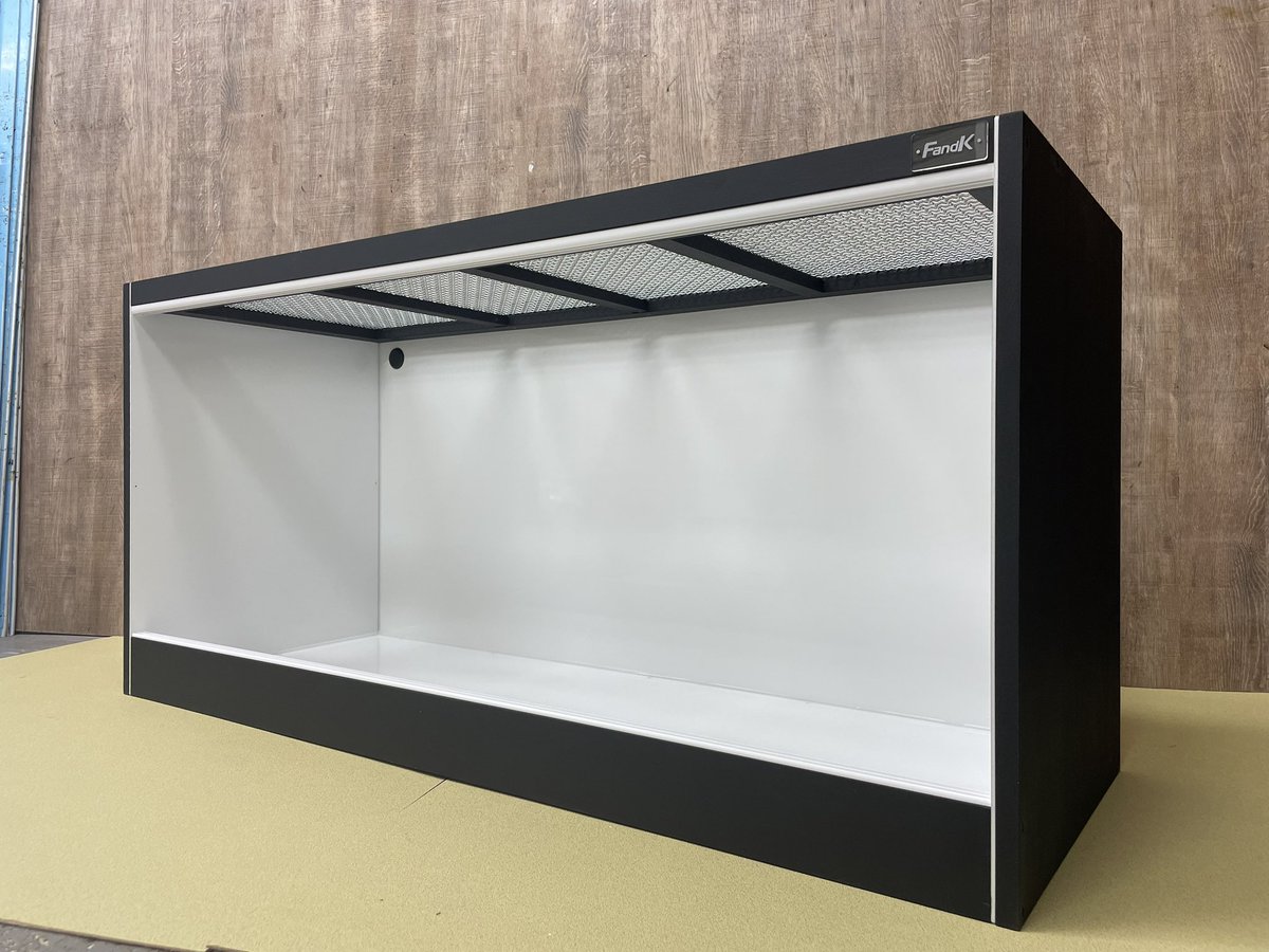 FandK 木製ショーケース ケージ 通気孔付き 爬虫類 小動物 FandK 木製